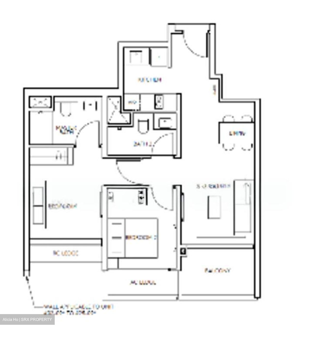 Amo Residence (D20), Apartment #507302301